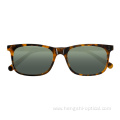 Mens Polarized Mazzucchelli Flat Top Acetate Sunglasses